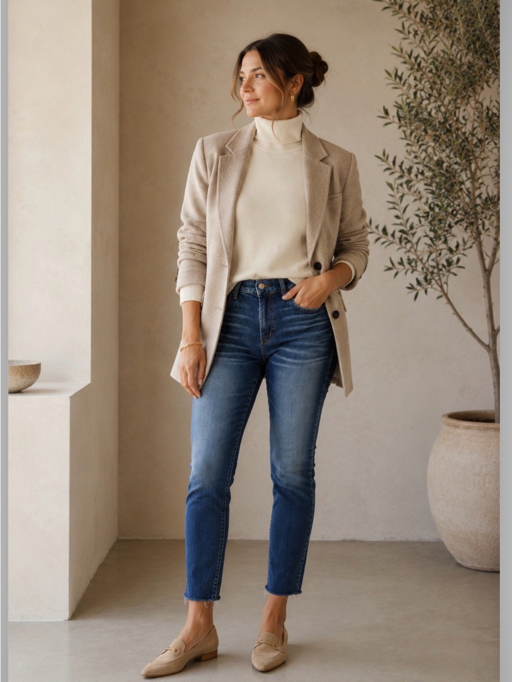 MOUSSY VINTAGE Warren Skinny Raw Hem Jeans Blue Low Rise Cropped Denim Size 27